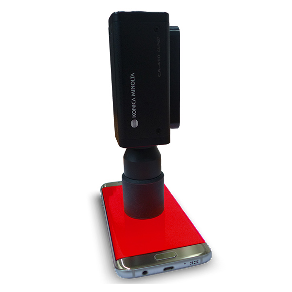 Display Metrology - Color Gamut red