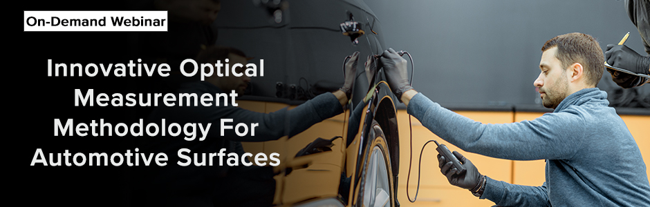 Innovative optical measurement methodology for automotive surfaces webinar